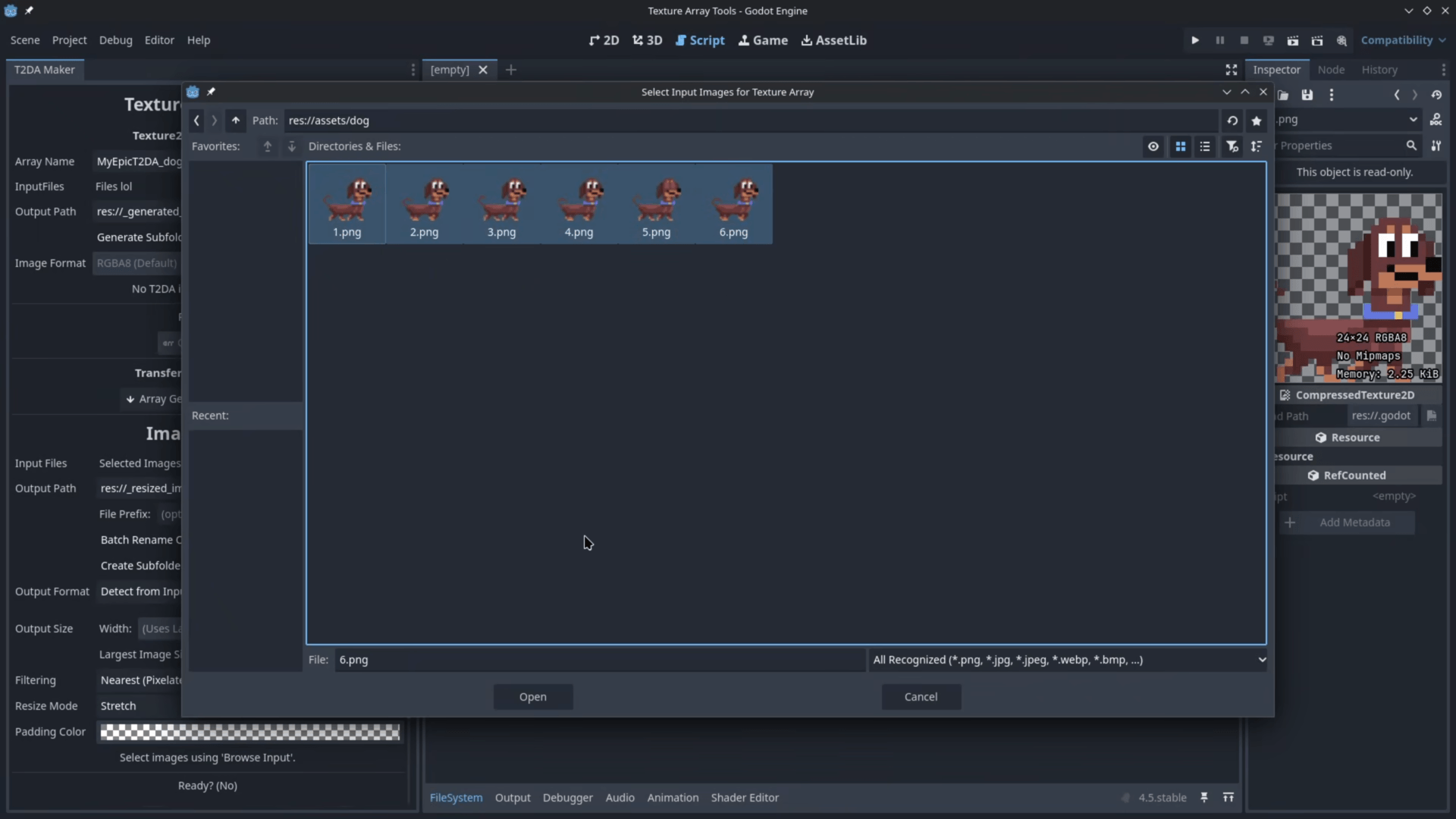 Godot Texture Array Tools