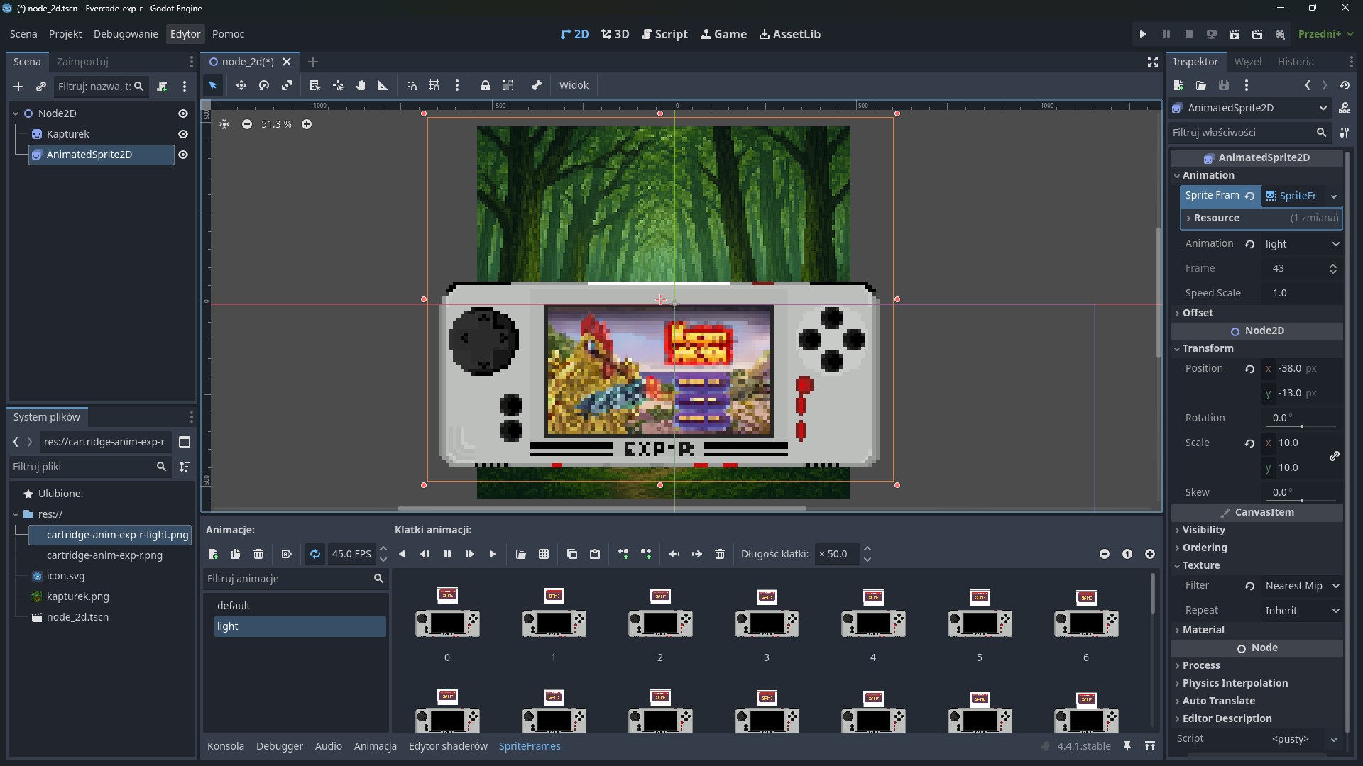 Evercade Exp-R (light)