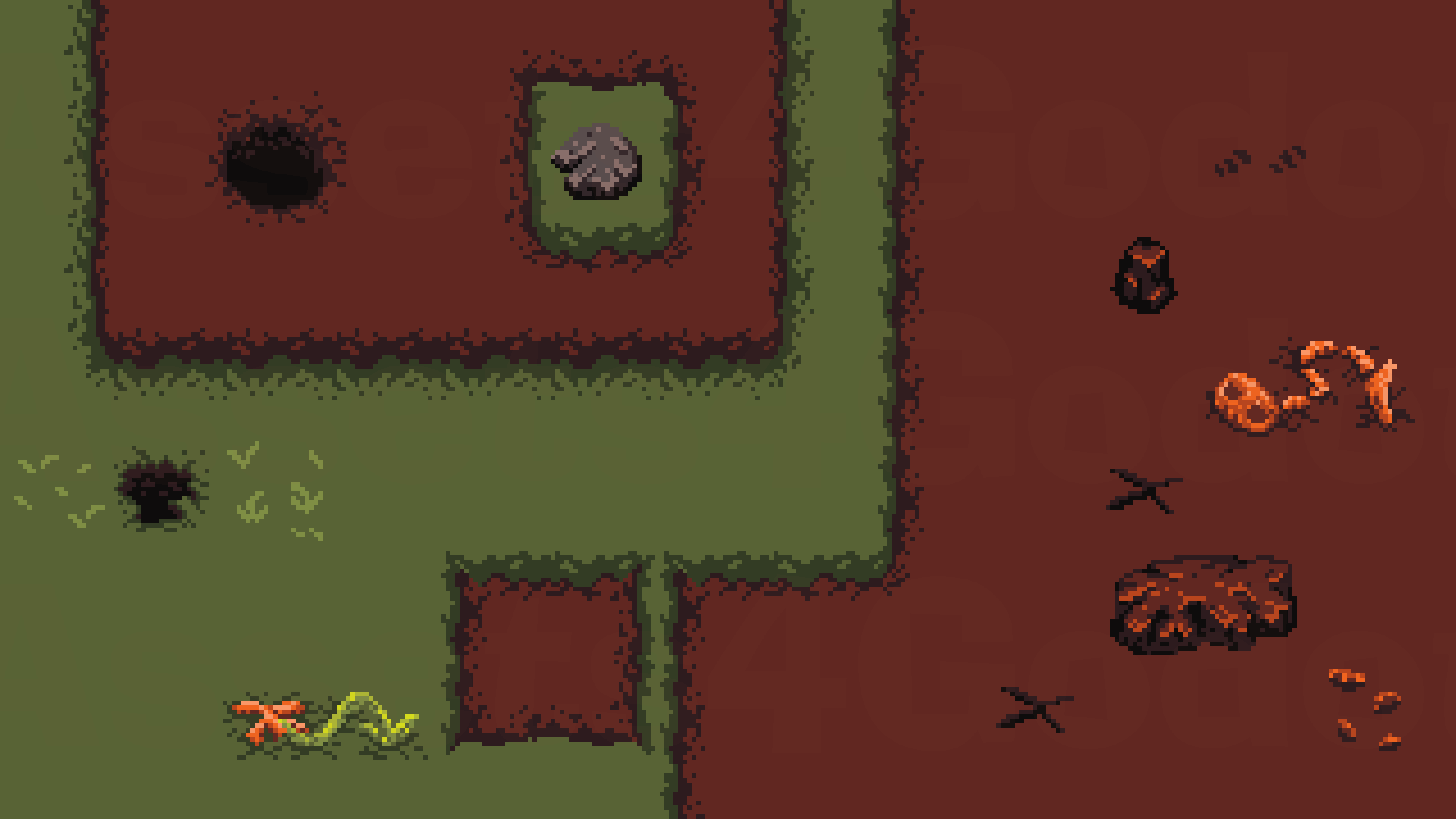 Mars is alive - Tileset