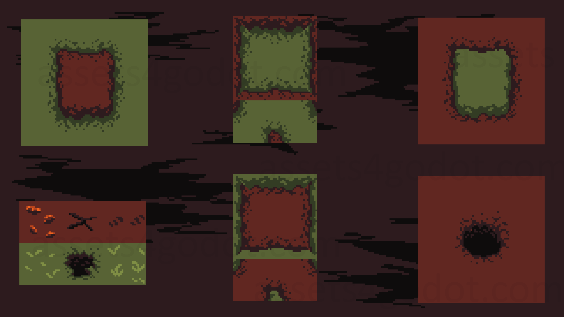 Mars is alive - Tileset