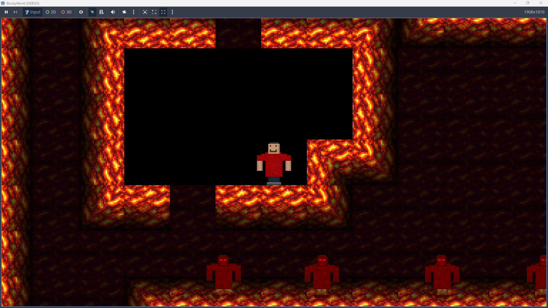 Lava Blocky World - Full Pack